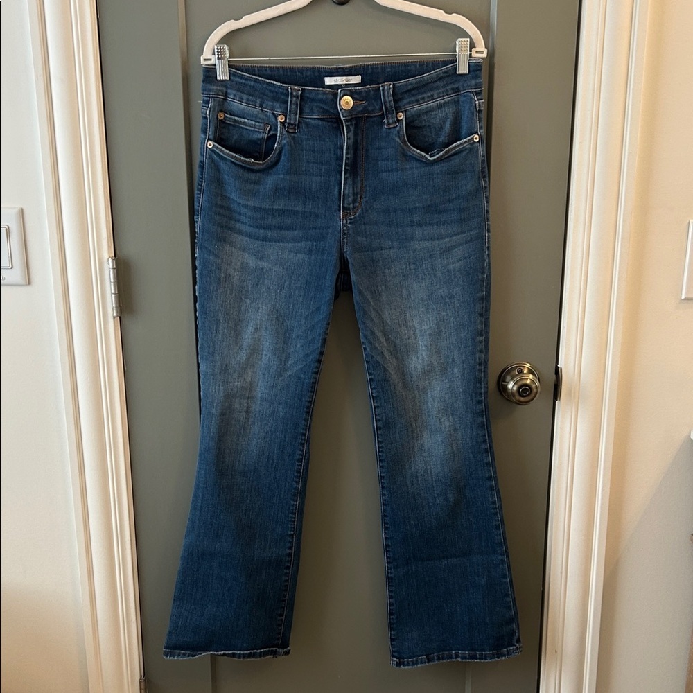STS Blue Dark Wash Flare Jeans Women’s Size 30 Petite